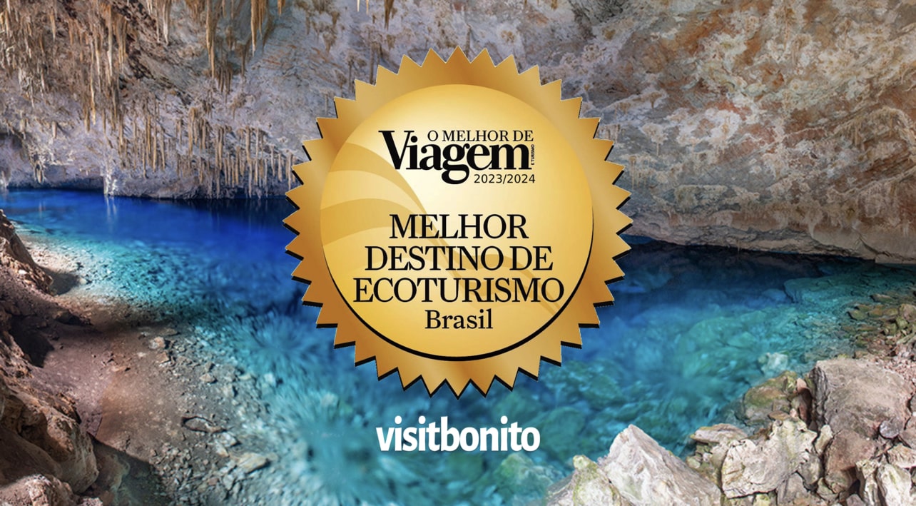 Bonito é eleito pela 17ª vez O Melhor Destino de Ecoturismo do Brasil